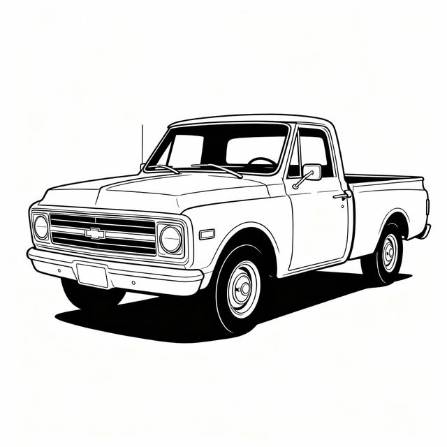 Simple Truck Drawings - Made With AI gallery