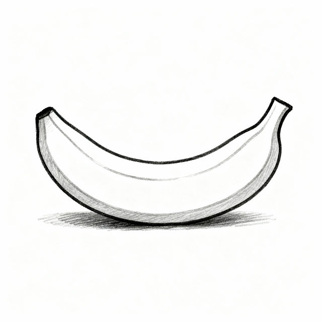 Easy Banana Drawings gallery
