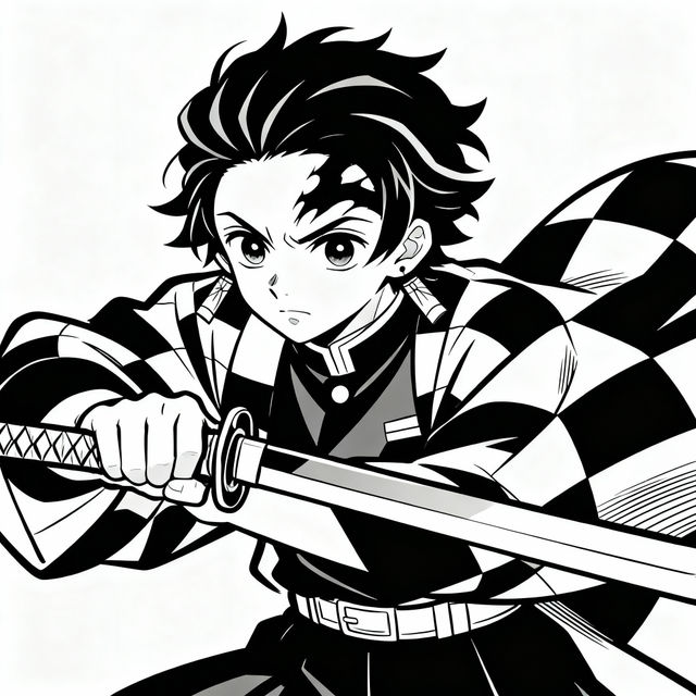 Easy Demon Slayer Drawing gallery