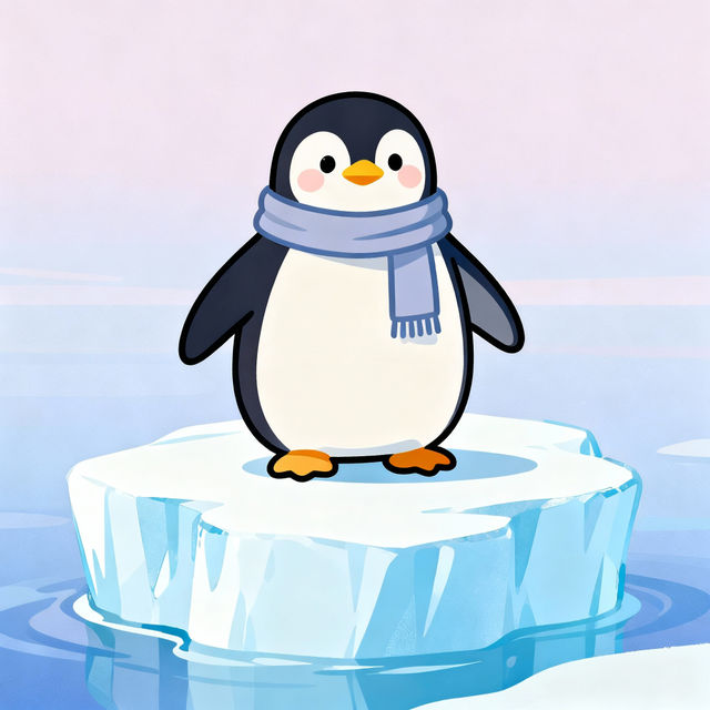 Drawing Of Penguin gallery