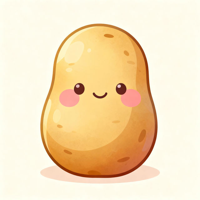 Cute Potato Drawings - Made With AI gallery