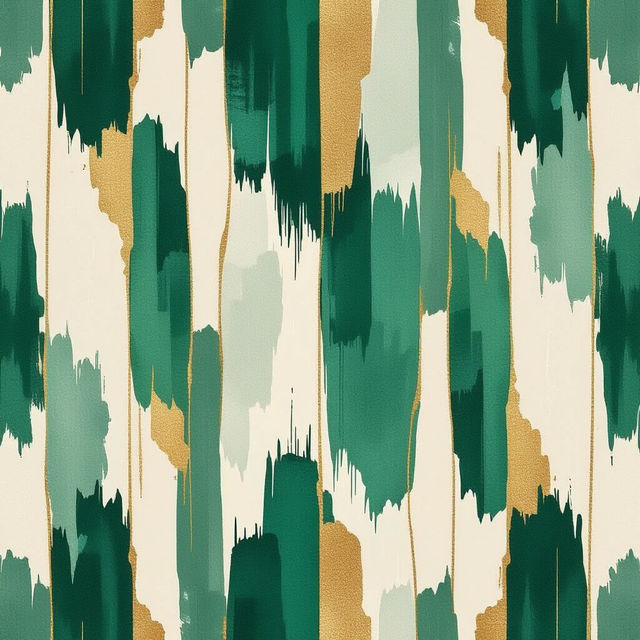 Green Striped Wallpaper - AI Generated gallery