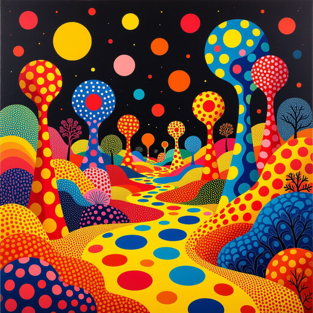 Kusama Art Style gallery