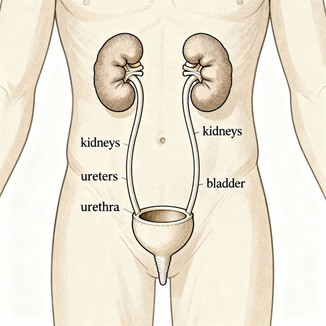 Excretory System Drawings - Made With AI gallery