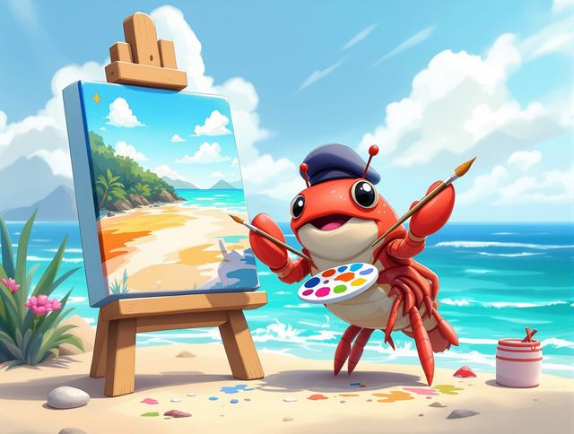 Crab Drawing & Tutorials gallery