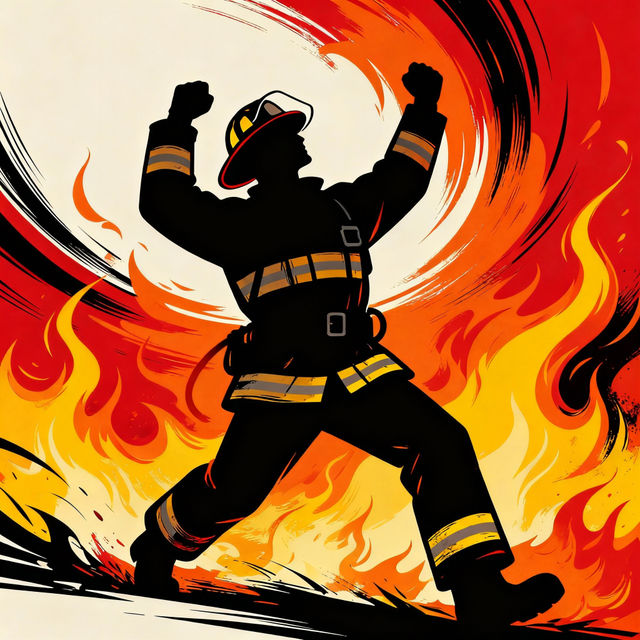 Fireman Drawings - Created with AI gallery