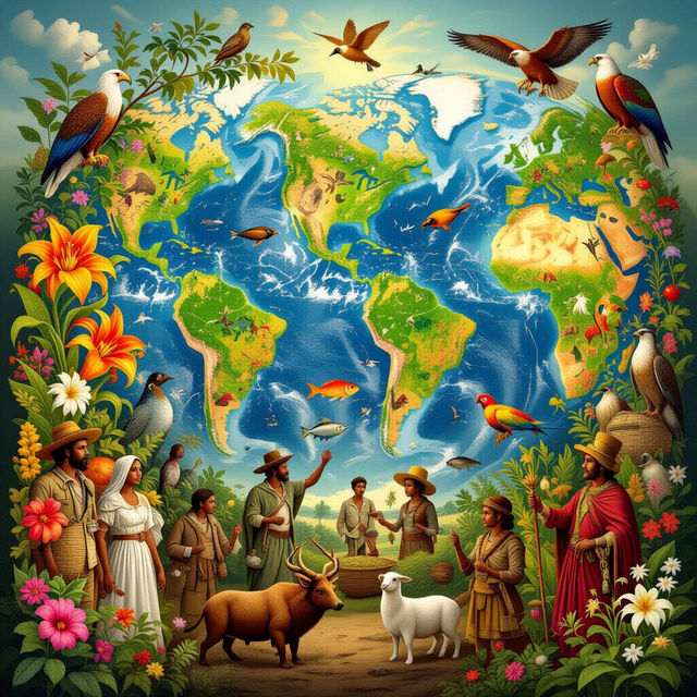 Columbian Exchange Images - AI Generated gallery