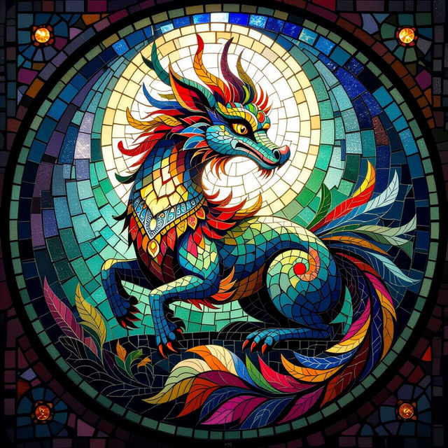 Mosaic Art - Made With AI gallery