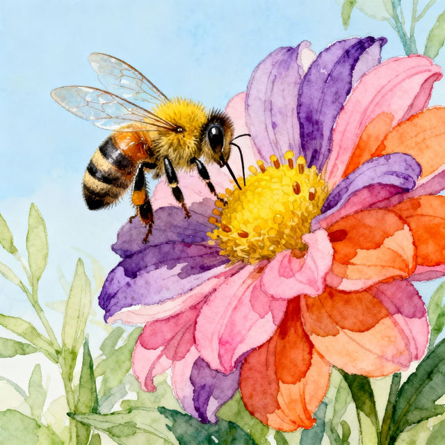 Drawings Of Bees gallery