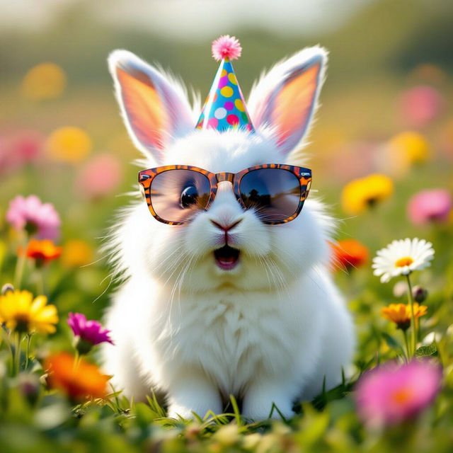 Funny Bunny Pictures - Made With AI gallery