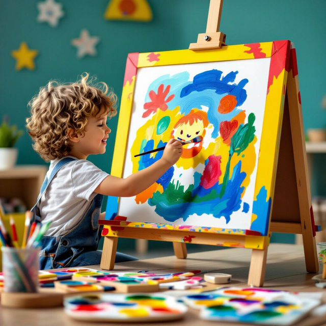 Art Easel for 2 Year Olds gallery