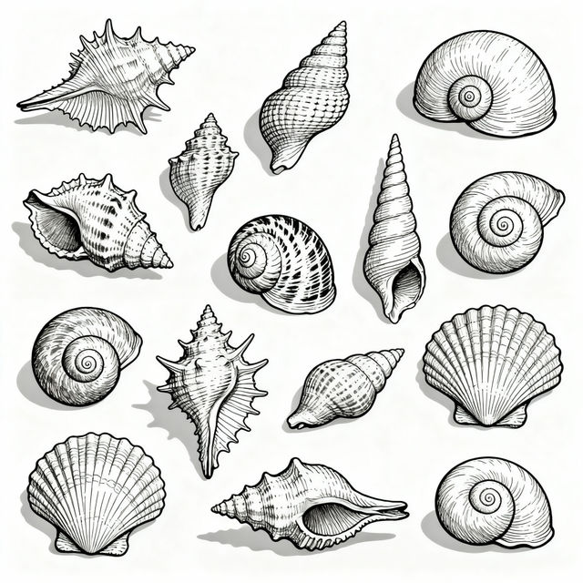 Shell Drawings gallery