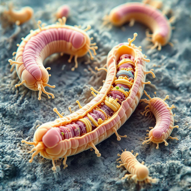 Ascaris Lumbricoides Images - Generated by AI gallery