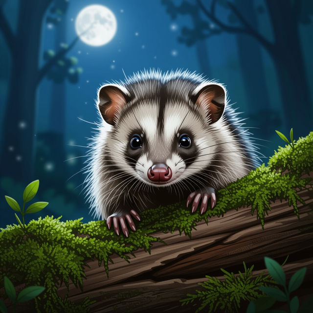 Opossum Images - Created with AI gallery