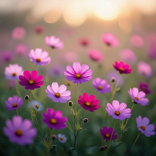 Cosmos Flower Images - AI Generated gallery