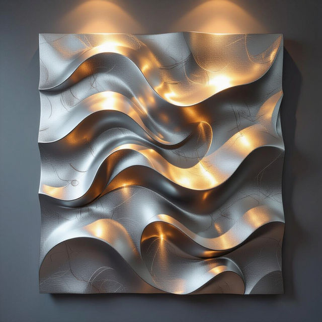 Sculptural Wall Art - Made With AI gallery