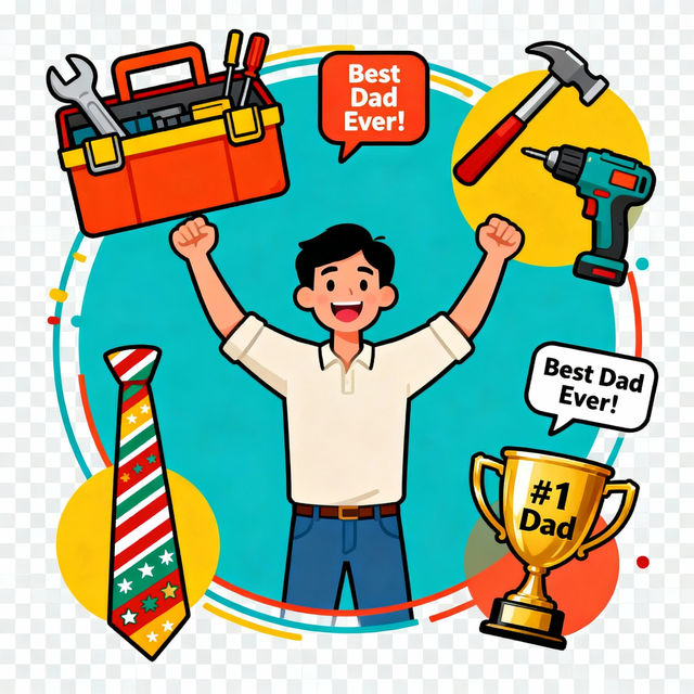 Father's Day 2025 Clip Art gallery