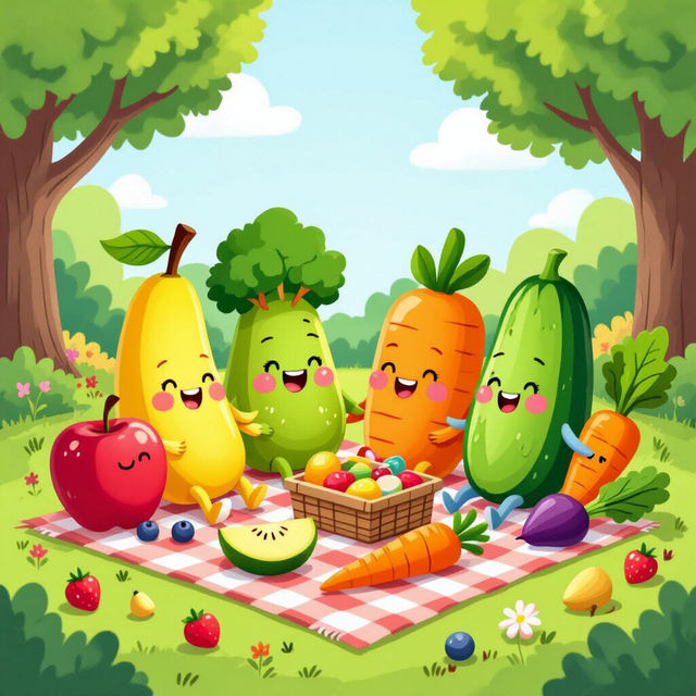 Food Pictures For Kids - Made With AI gallery