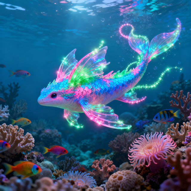 Sea Creature Drawings - Made With AI gallery