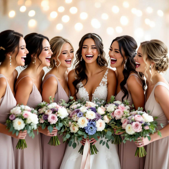 Bridesmaid Pictures - AI Generated gallery