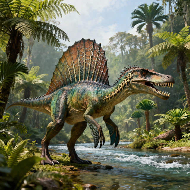 Spinosaurus Drawings gallery