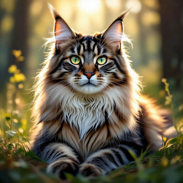 Maine Coon Cat Pictures gallery