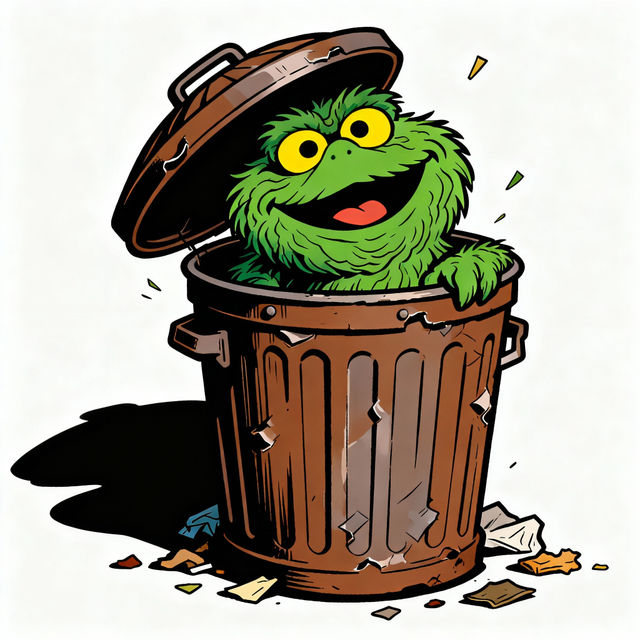 Oscar the Grouch Drawings gallery