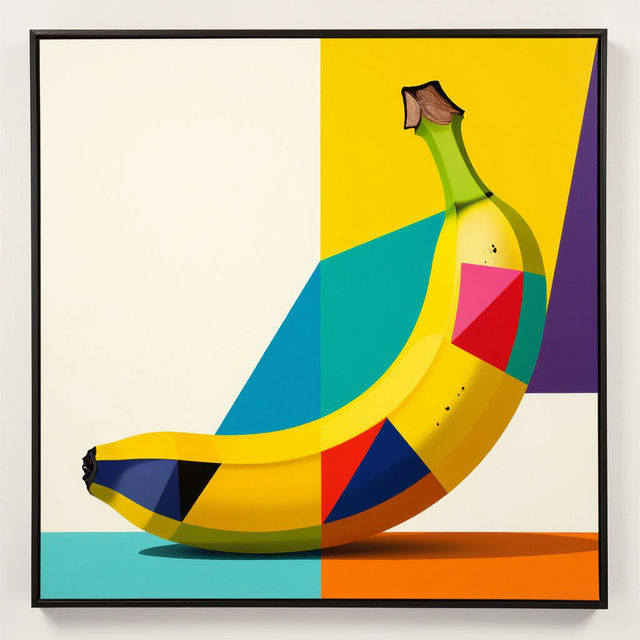 Modern Art Banana gallery