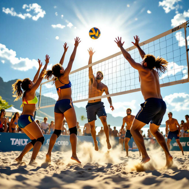 Volleyball Images - Made With AI gallery