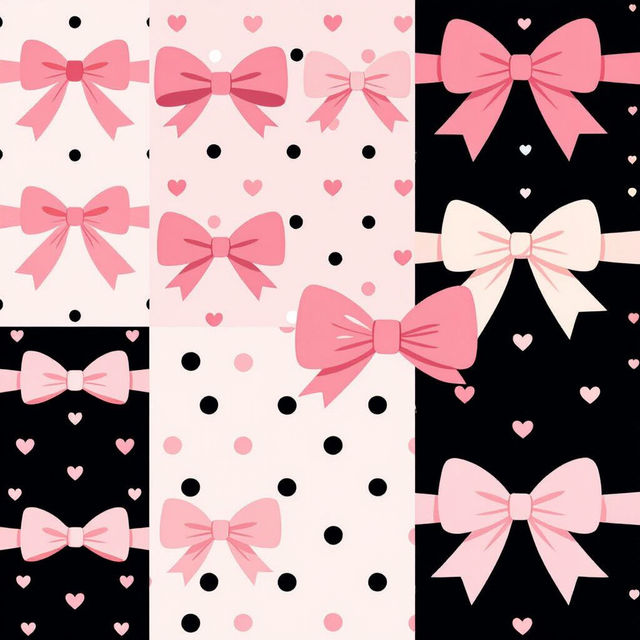 Pink Bow Wallpaper for iPad gallery