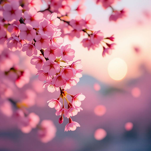 Pink Cherry Blossom Wallpapers gallery