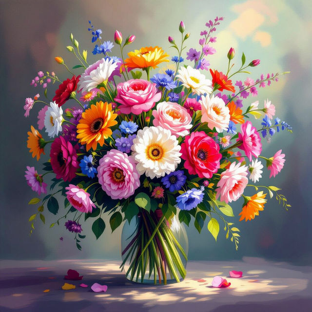 Easy Flower Art - Made With AI gallery