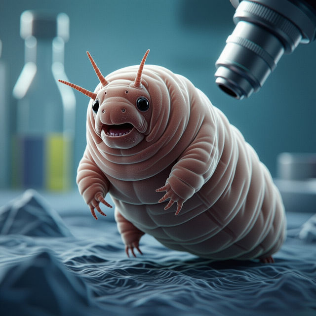 Tardigrade Microscope Images gallery