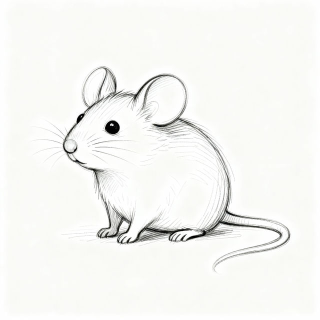 Easy Rat Drawings gallery