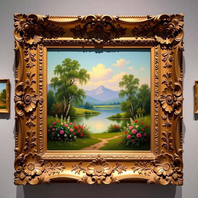 Painting Picture Frames - AI Generated gallery
