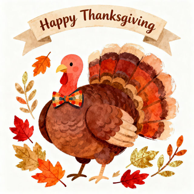 Thanksgiving Turkey Clip Art gallery