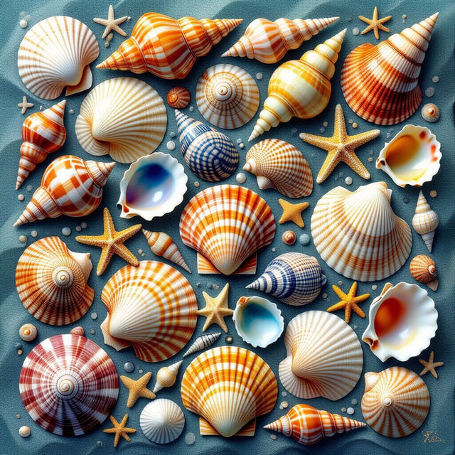 Seashell Art Ideas gallery