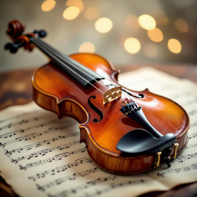 Picture Of A Violin gallery