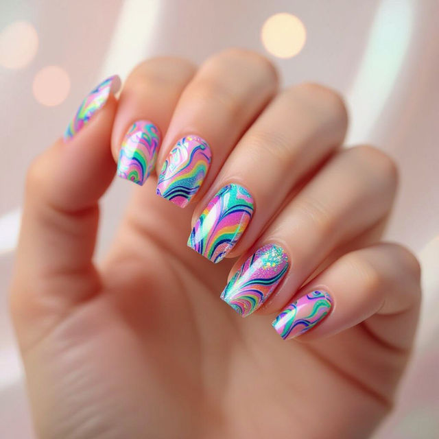 Nail Art Ideas - Made With AI gallery
