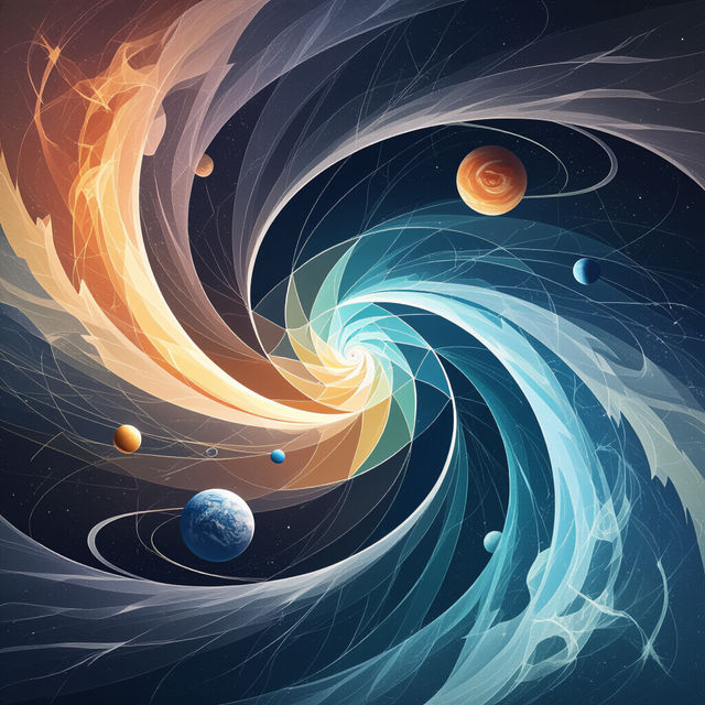 Gravity Drawing Art - Made With AI gallery