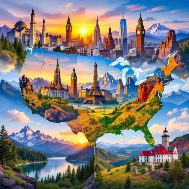 Picture of the States - AI Generated gallery