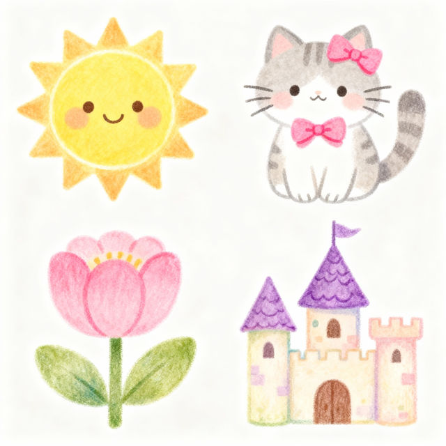 Easy Drawing Ideas For Girls gallery