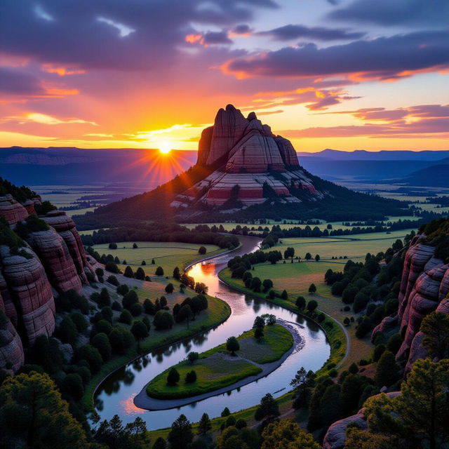 Chimney Rock Pictures - AI Generated gallery