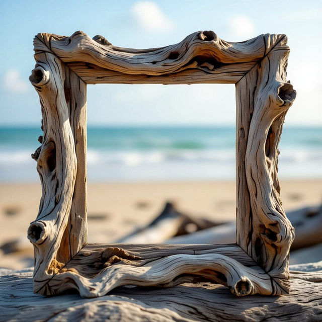 Driftwood Picture Frames - AI Generated gallery