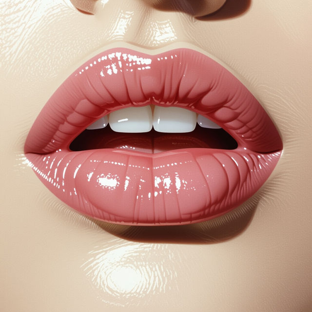 Lip Drawing Reference gallery