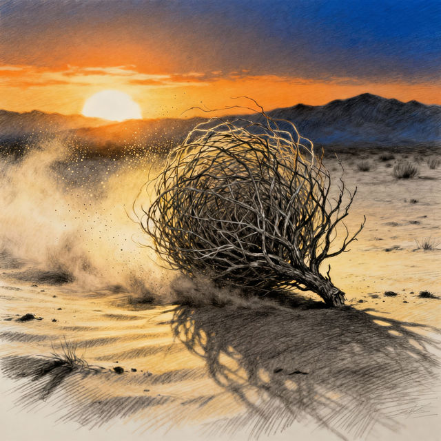 Tumbleweed Drawings - AI Generated Art gallery