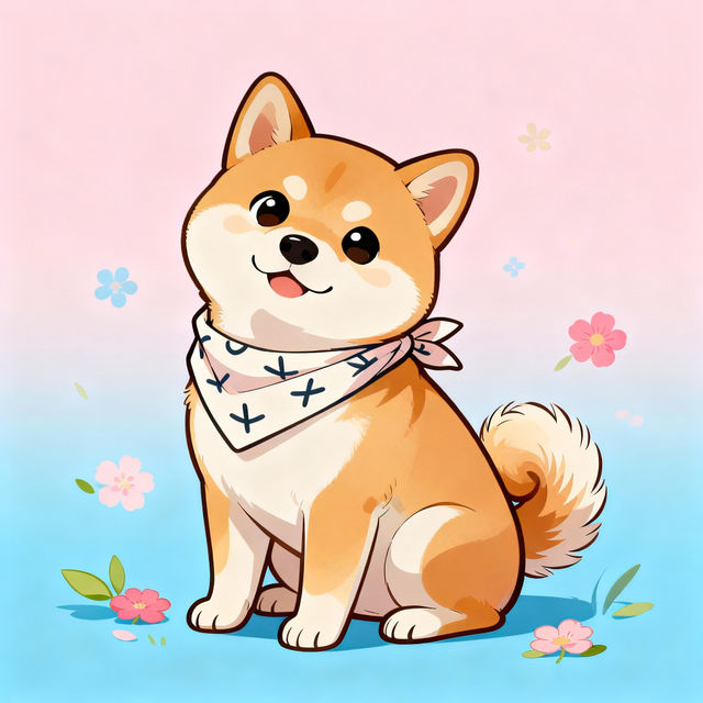 Anime Dog Drawings - Created with AI gallery