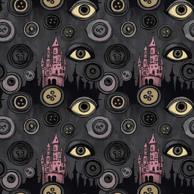 Coraline Wallpaper: AI-Generated Art gallery