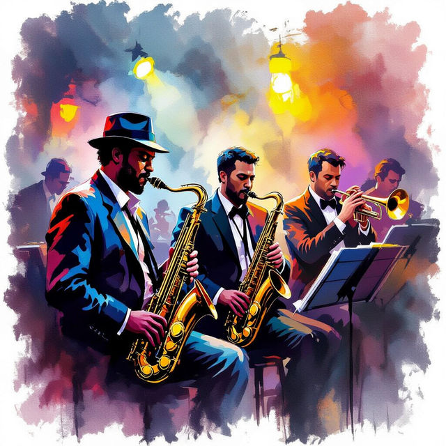 Jazz Art - Created With AI gallery