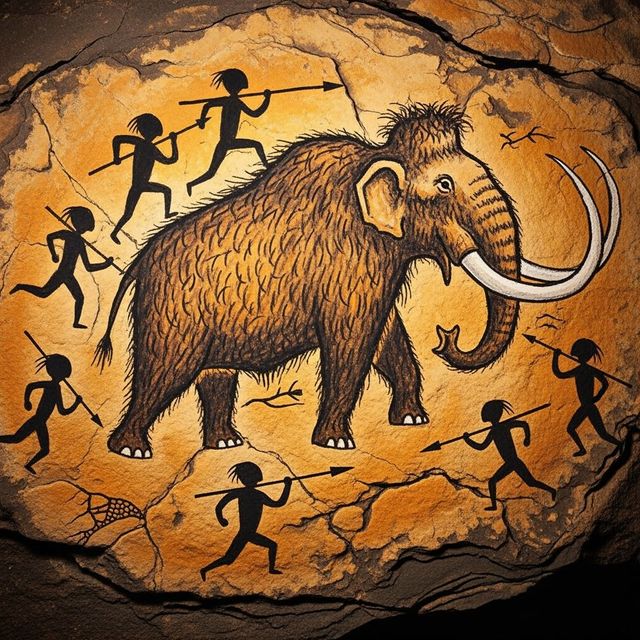 Explore AI-Generated Cave Drawings gallery